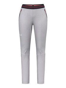 Salewa Spodnie funkcyjne "Pedroc 2" w kolorze szarym rozmiar: 40. Szare spodnie dresowe Salewa, bez wzorów, outdoorowe. Za 250,35 zł.