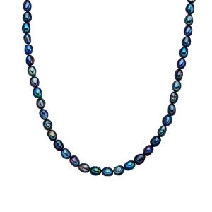 Valero Pearls Naszyjnik z pereł srebro wysokiej próby Perła hodowlana słodkowodna żółte złoto Naszyjniki 1 ct Damski. Żółte naszyjniki Valero Pearls, z perłą, pozłacane. Za 318,99 zł.