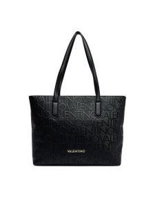 Valentino Torebka Gynevra Re VBSA6801 Czarny. Czarne shopper bag Valentino, bez wzorów, ze skóry, bez dodatków. Za 749,99 zł.
