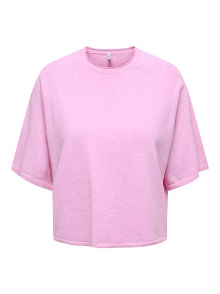 ONLY Carmakoma Sweter w kolorze jasnoróżowym rozmiar: S-42/44. Różowe swetry oversize Only Carmakoma, s, bez wzorów, z materiału, bez ramiączek. Za 74,11 zł.