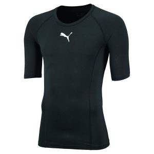 Puma Koszulka Liga Baselayer Jr 65591903. Czarne koszule nocne Puma, bez wzorów, bez ramiączek. Za 72,99 zł.