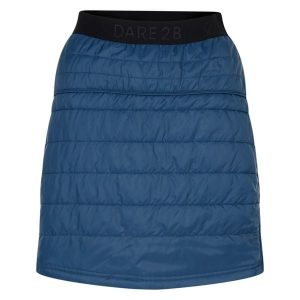Spódnica Damska Pikowana Deter. Niebieskie spódnice Dare 2b, bez wzorów. Za 85,99 zł.