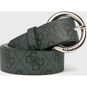 Guess Jeans - Pasek. Szare paski marki Guess Jeans, z aplikacjami, z jeansu. Za 189,90 zł.