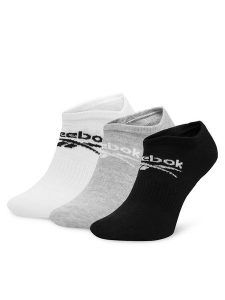 Reebok Skarpety krótkie R0353-SS24 (3-pack) Kolorowy. Skarpetki Reebok, bez wzorów, z materiału. Za 39,99 zł.