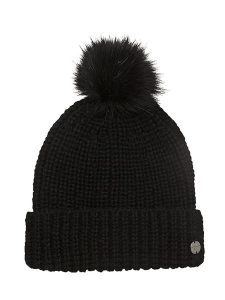 Tamaris Czapka w kolorze czarnym rozmiar: onesize. Czarne czapki Tamaris, bez wzorów, ze skóry. Za 82,44 zł.