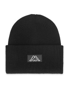 Kappa Czapka KAP-U3-001-AW24 Czarny. Czarne czapki Kappa, bez wzorów, z poliesteru. Za 59,99 zł.