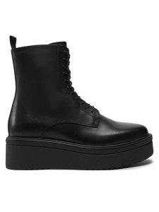 Vagabond Shoemakers Botki Tara 5846-001-20 Czarny. Czarne botki Vagabond Shoemakers, bez wzorów, ze skóry, bez obcasa, na płaskiej podeszwie, bez zapięcia. Za 519,99 zł.