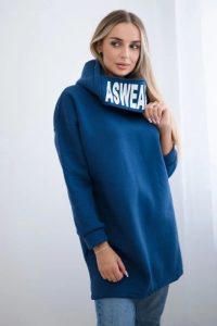 Bluza ocieplana z kapturem jeansowy. Bluzy KESI, l, bez wzorów, z bawełny, z kapturem. Za 297,97 zł.