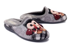 SANITAL FLEX Z27654 grey, kapcie damskie. Szare kapcie Sanital-Flex, bez wzorów. Za 139,90 zł.