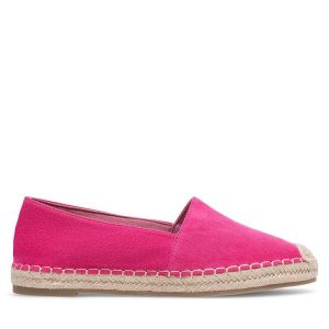 Espadryle Jenny Fairy. Czerwone espadryle Jenny Fairy, bez wzorów, bez obcasa. Za 55,99 zł.