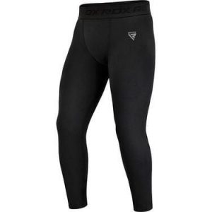 Legginsy RDX T15 Compression. Czarne legginsy RDX SPORTS, bez wzorów. Za 89,99 zł.