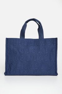 Torebka damska shooperka dzianinowa LIU JO. Torebki klasyczne marka niezdefiniowana, bez wzorów, z dzianiny, bez dodatków. Za 499,00 zł.