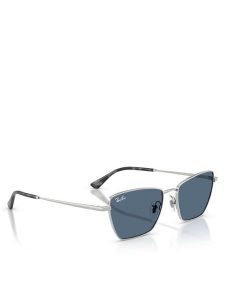 Ray-Ban Okulary przeciwsłoneczne Drea Bio-Based 0RB3783 Srebrny. Szare okulary przeciwsłoneczne Ray-Ban. Za 609,99 zł.