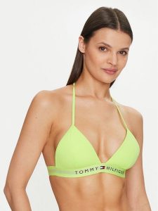 Tommy Hilfiger Góra od bikini UW0UW04109 Zielony. Zielone bikini TOMMY HILFIGER, bez wzorów, z syntetyku. Za 219,99 zł.