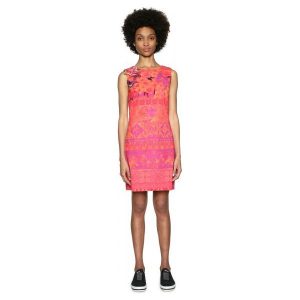 Desigual Sukienka Damska Angelina 34 Czerwony. Sukienki marki Desigual. W wyprzedaży za 314,00 zł.