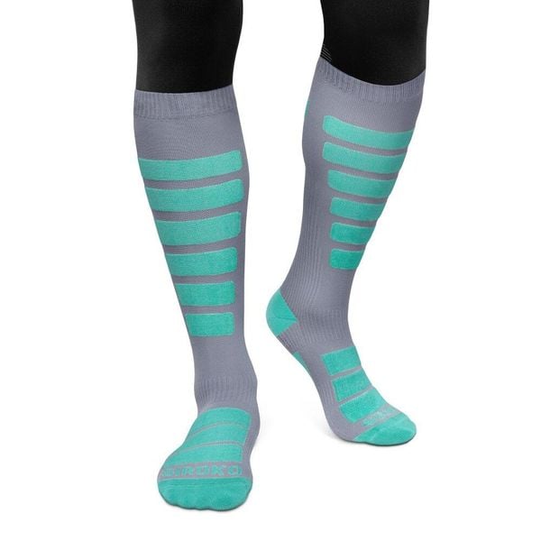 Skarpety do sportów zimowych unisex SIROKO Aoraki. Niebieskie skarpetki SIROKO, bez wzorów. Za 105,00 zł.