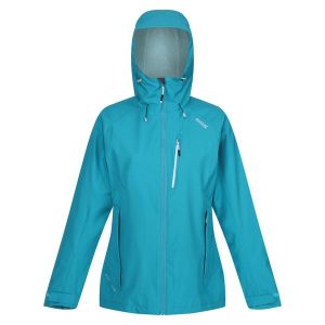 Kurtka Wodoodporna Damska Muszla Birchdale. Niebieskie kurtki Regatta, xs, bez wzorów, bez kaptura. Za 144,99 zł.