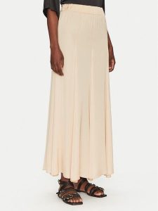 ViCOLO Spódnica maxi TD0004 Beżowy Regular Fit. Brązowe spódnice ViCOLO, xl, bez wzorów, z wiskozy, maxi. Za 239,99 zł.