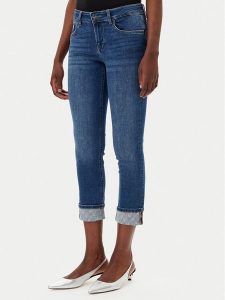 Liu Jo Jeansy UA5006 D4615 Niebieski Skinny Fit. Niebieskie jeansy Liu Jo, bez wzorów, z bawełny. Za 499,99 zł.