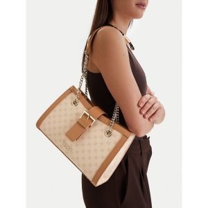 Torebka Nine West. Brązowe torebki klasyczne Nine West, bez wzorów, bez dodatków. Za 229,99 zł.