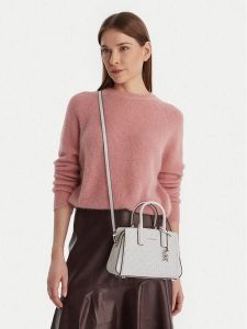 MICHAEL Michael Kors Torebka 32F5S9IC0V Biały. Białe torebki klasyczne MICHAEL Michael Kors, bez wzorów, ze skóry, bez dodatków. Za 688,99 zł.