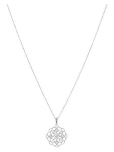 CARATELLI Złota zawieszka "Dentelle" z diamentami rozmiar: onesize. Szare zawieszki CARATELLI, z diamentem, złote. Za 1 000,99 zł.