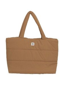 MOSS COPENHAGEN Shopper bag w kolorze jasnobrązowym - 54 x 32 cm rozmiar: onesize. Brązowe shopper bag Moss Copenhagen, bez wzorów, z materiału, na ramię, bez dodatków. Za 175,67 zł.