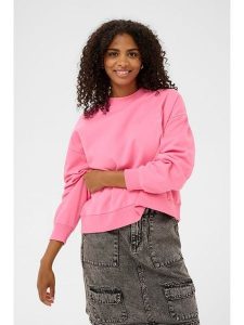 Kaffe Bluza w kolorze różowym rozmiar: XL. Różowe bluzy Kaffe, xl, bez wzorów, bez kaptura. Za 152,99 zł.