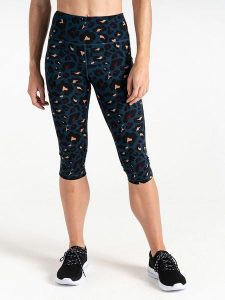 Dare 2b Legginsy sportowe "Influential" w kolorze granatowym rozmiar: 38. Niebieskie legginsy Dare 2b, bez wzorów, z materiału. Za 52,42 zł.