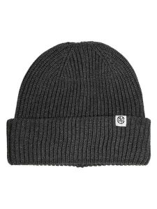MOSS COPENHAGEN Czapka "Galine" w kolorze antracytowym rozmiar: onesize. Czarne czapki Moss Copenhagen, bez wzorów, z materiału. Za 69,99 zł.