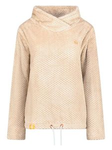 Geographical Norway Bluza polarowa "Trinita" w kolorze beżowym rozmiar: XL. Brązowe bluzy Geographical Norway, xl, bez wzorów, z polaru, bez kaptura. Za 86,99 zł.