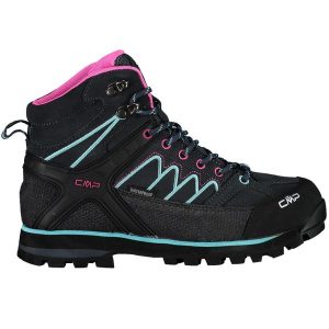 Buty trekkingowe damskie CMP Moon Mid WP. Czerwone buty trekkingowe CMP, bez zapięcia. Za 479,00 zł.
