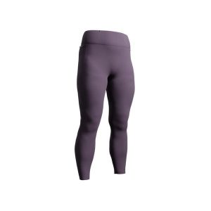 Legginsy do biegania damskie Kiprun Run 500 Warm ocieplane. Fioletowe legginsy KIPRUN, bez wzorów, z elastanu. Za 139,99 zł.