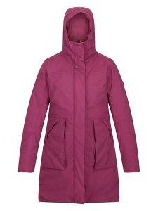 Regatta Parka w kolorze jagodowym rozmiar: 36. Różowe płaszcze Regatta, m, bez wzorów, z tkaniny, bez kaptura. Za 166,88 zł.