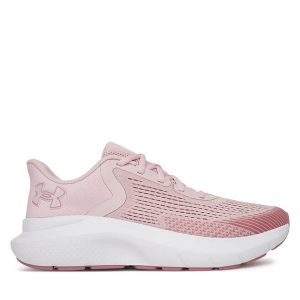 Buty do biegania Under Armour. Czerwone buty sportowe Under Armour, bez wzorów, bez zapięcia, do biegania. Za 249,99 zł.