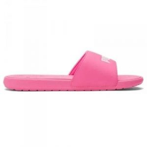 Klapki damskie Puma Cool Cat 2.0. Czerwone klapki Puma, bez wzorów, z gumy, bez obcasa. Za 169,00 zł.