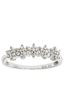 Revoni Złoty pierścionek z diamentami rozmiar: 56. Szare pierścionki Revoni, z diamentem, złote. Za 1 935,99 zł.