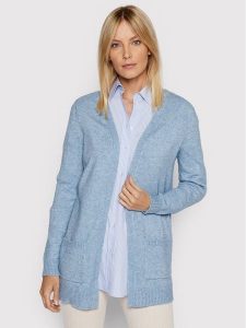 ONLY Kardigan Lesly 15174274 Niebieski Regular Fit. Niebieskie kardigany ONLY, z wiskozy. Za 169,99 zł.