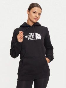 The North Face Bluza Drew Peak NF0A89EH Czarny Regular Fit. Czarne bluzy The North Face, l, bez wzorów, z bawełny, bez kaptura. Za 269,99 zł.