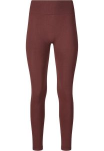 Damskie legginsy Athlecia Nagar V2. Brązowe legginsy Athlecia, bez wzorów, z materiału. Za 218,50 zł.