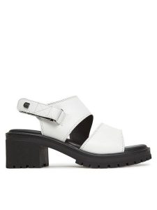 G-Star Raw Sandały WB-TILDE-24 Biały. Białe sandały G-Star Raw, bez wzorów, ze skóry, bez obcasa, na słupku, bez zapięcia. Za 259,99 zł.