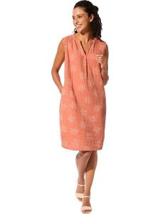 WITT WEIDEN Sukienka w kolorze pomarańczowym rozmiar: 42. Pomarańczowe sukienki WITT WEIDEN, na co dzień, bez wzorów, z bawełny, bez kołnierzyka, bez ramiączek, midi, proste. Za 69,99 zł.