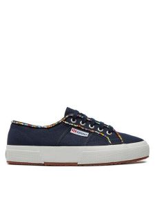 Superga Tenisówki Multicolor Beads 2750 S31352W Granatowy. Niebieskie trampki Superga, bez wzorów, z materiału, bez zapięcia. Za 449,99 zł.