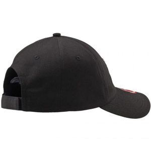 Bawełniana Czapka Z Daszkiem Essential Big Cat. Czarne czapki Puma, bez wzorów, z bawełny. Za 79,99 zł.