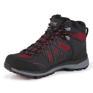 Buty trekkingowe damskie Lady Samaris Md II Regatta. Czarne buty trekkingowe Regatta, bez zapięcia. Za 347,00 zł.