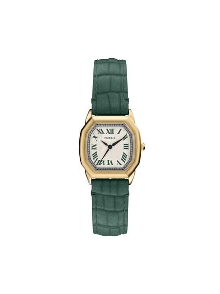 Fossil Zegarek Harlow ES5427 Zielony. Zielone, analogowe zegarki Fossil. Za 489,99 zł.