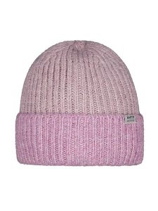 Barts Czapka "Dera" w kolorze fioletowo-beżowym rozmiar: onesize. Brązowe czapki Barts, z aplikacjami. Za 79,03 zł.