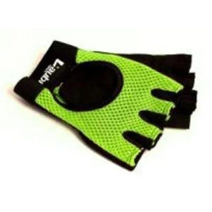 Rękawiczki fitness Laubr Sport zielone. Brązowe rękawiczki FIVE GLOVES, bez wzorów, z dzianiny. Za 125,99 zł.