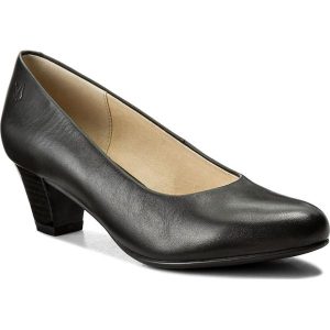 Półbuty CAPRICE - 9-22306-20 Black Nappa 022. Czółenka marki Caprice. W wyprzedaży za 159,00 zł.