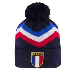 Czapka Dla Dorosłych - Francja - Niebieski. Niebieskie czapki COPA FOOTBALL, bez wzorów, z dzianiny. Za 105,97 zł.